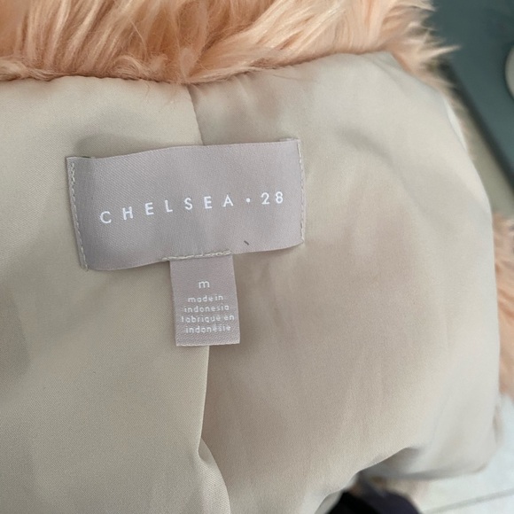 Women's pink faux fur winter Teddy Jacket size M - Picture 9 of 9